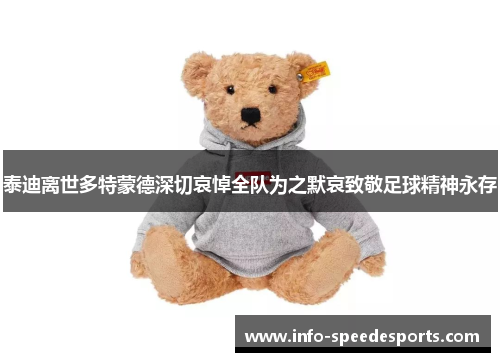 泰迪离世多特蒙德深切哀悼全队为之默哀致敬足球精神永存